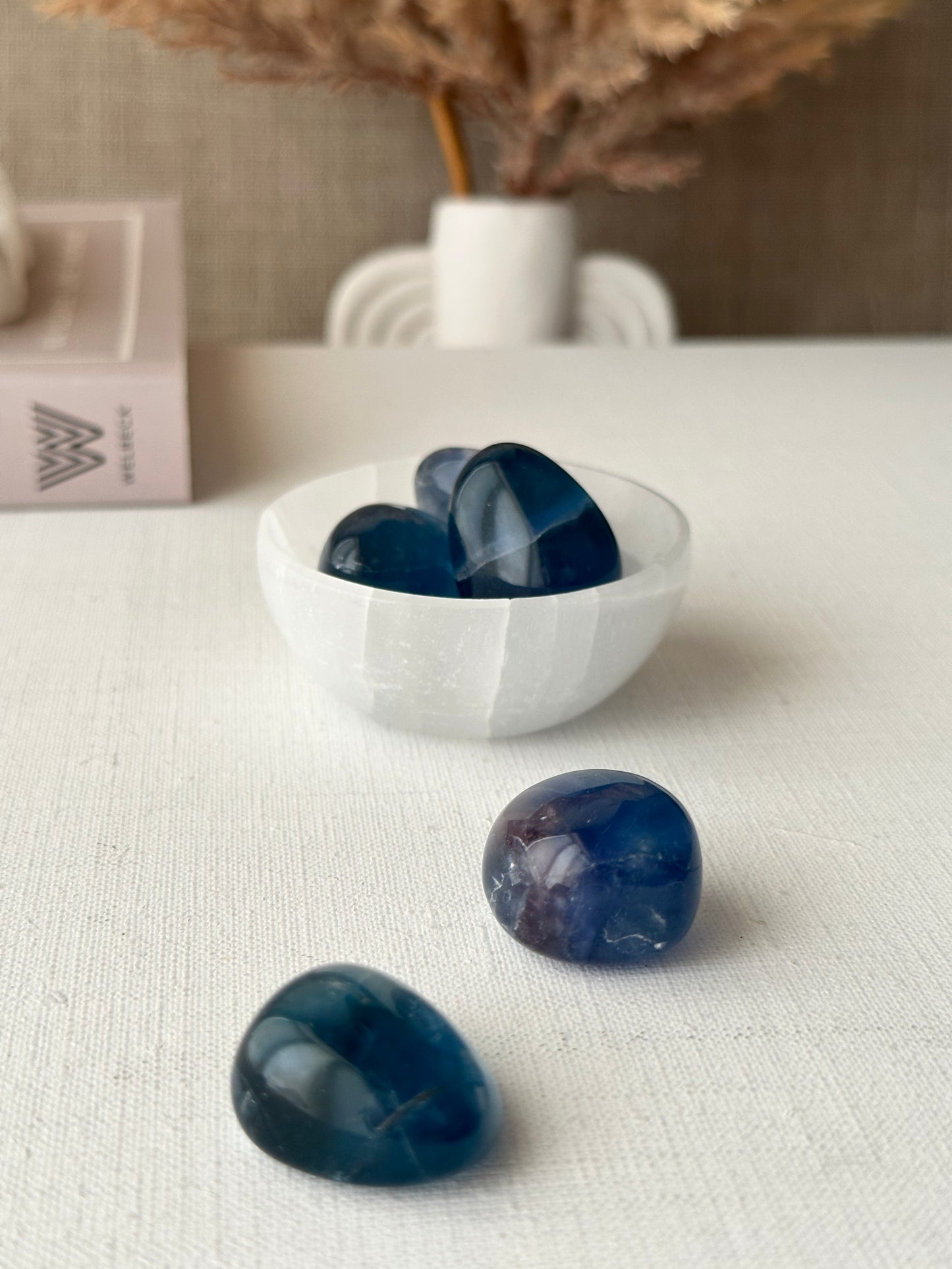 Blue Fluorite Tumble || Truth