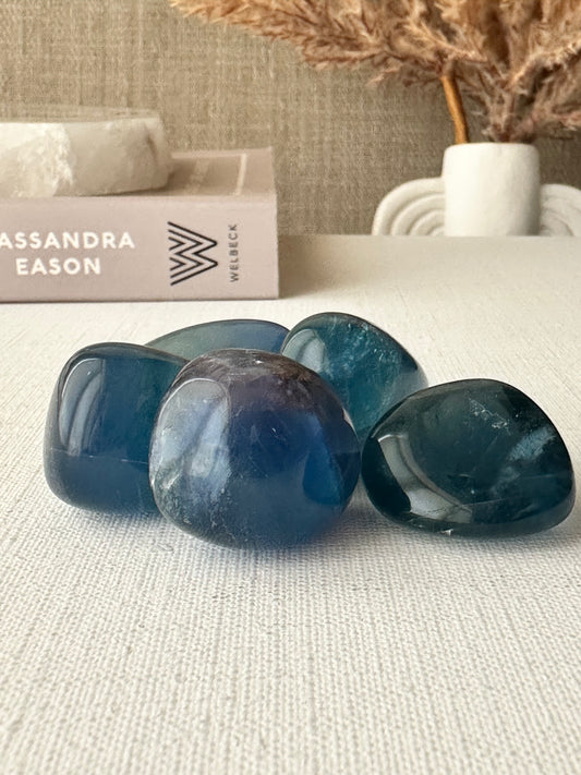 Blue Fluorite Tumble || Truth