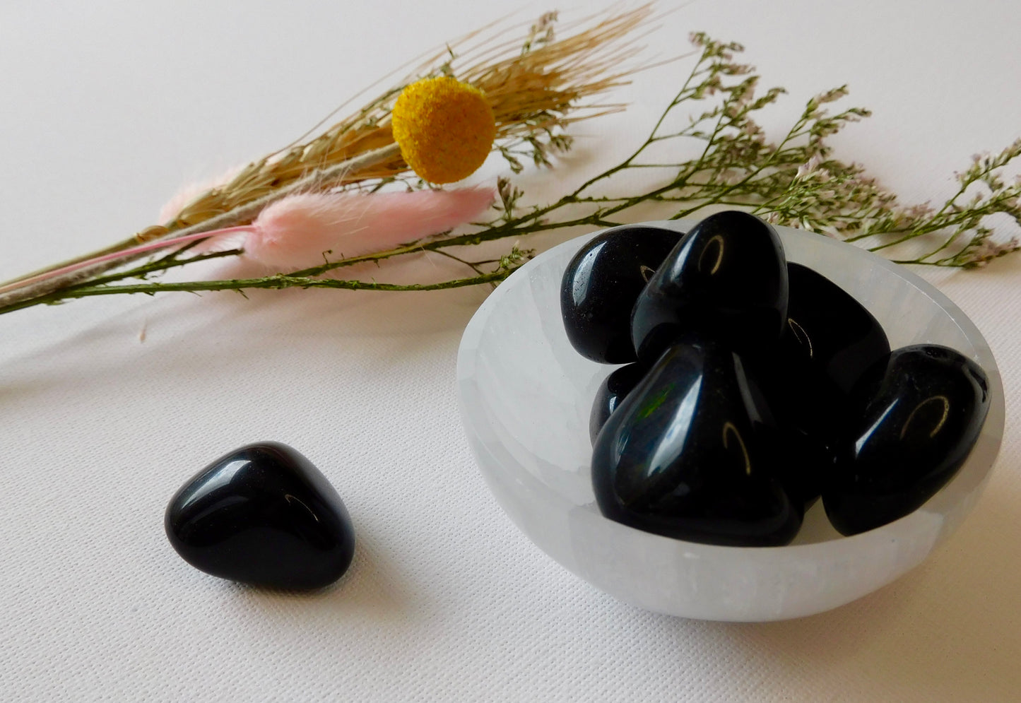Black Obsidian Tumble || Healing