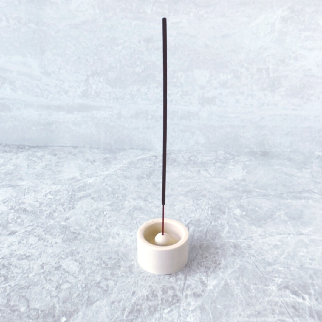 Mini Round Incense Holder || Terrazzeco