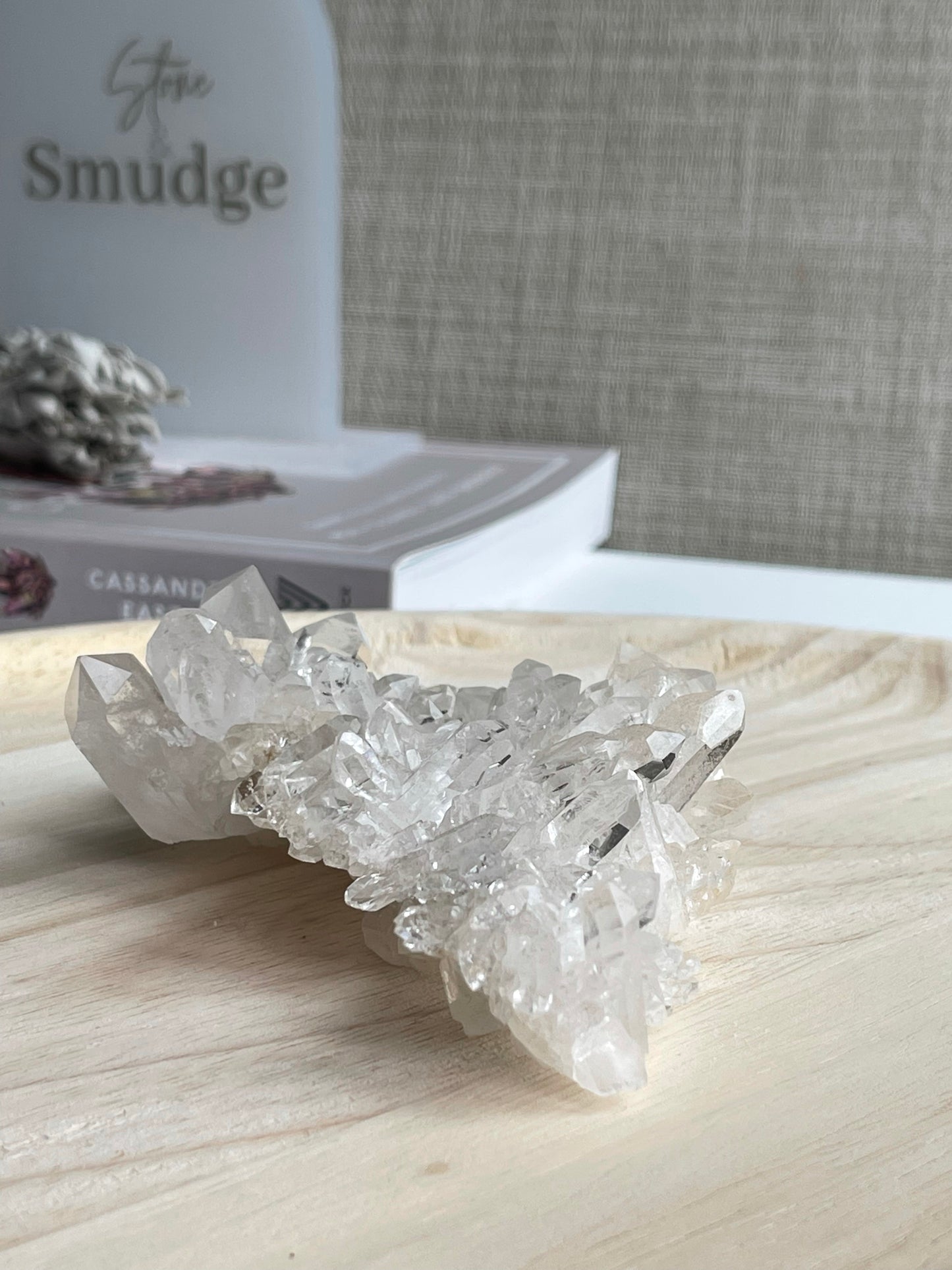 Clear Quartz Cluster (0.277g) || Healing
