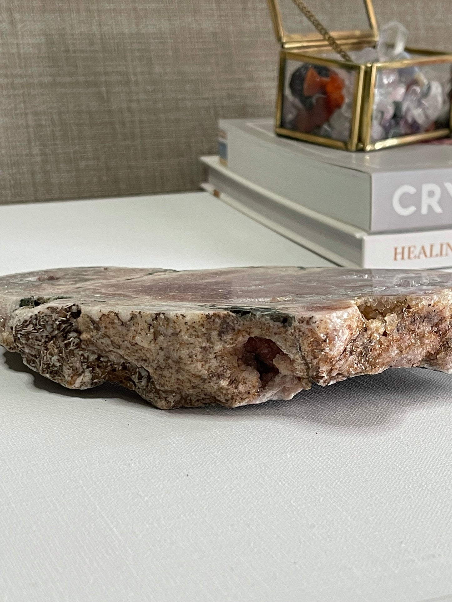 Pink Amethyst Slab (0.646g) || Divine Love