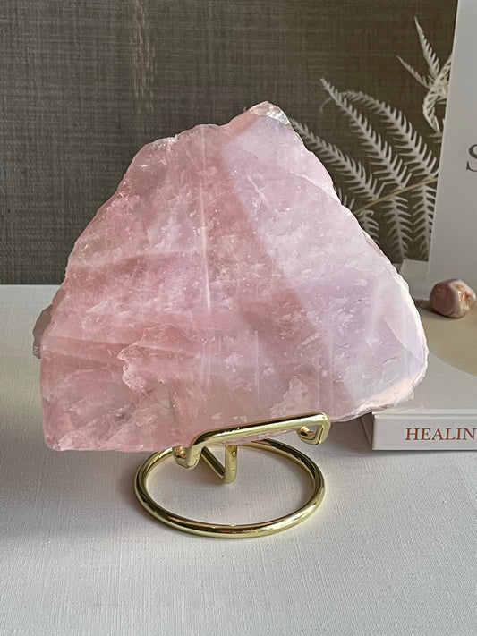 Rose Quartz Slab (0.706g) || Unconditional Love