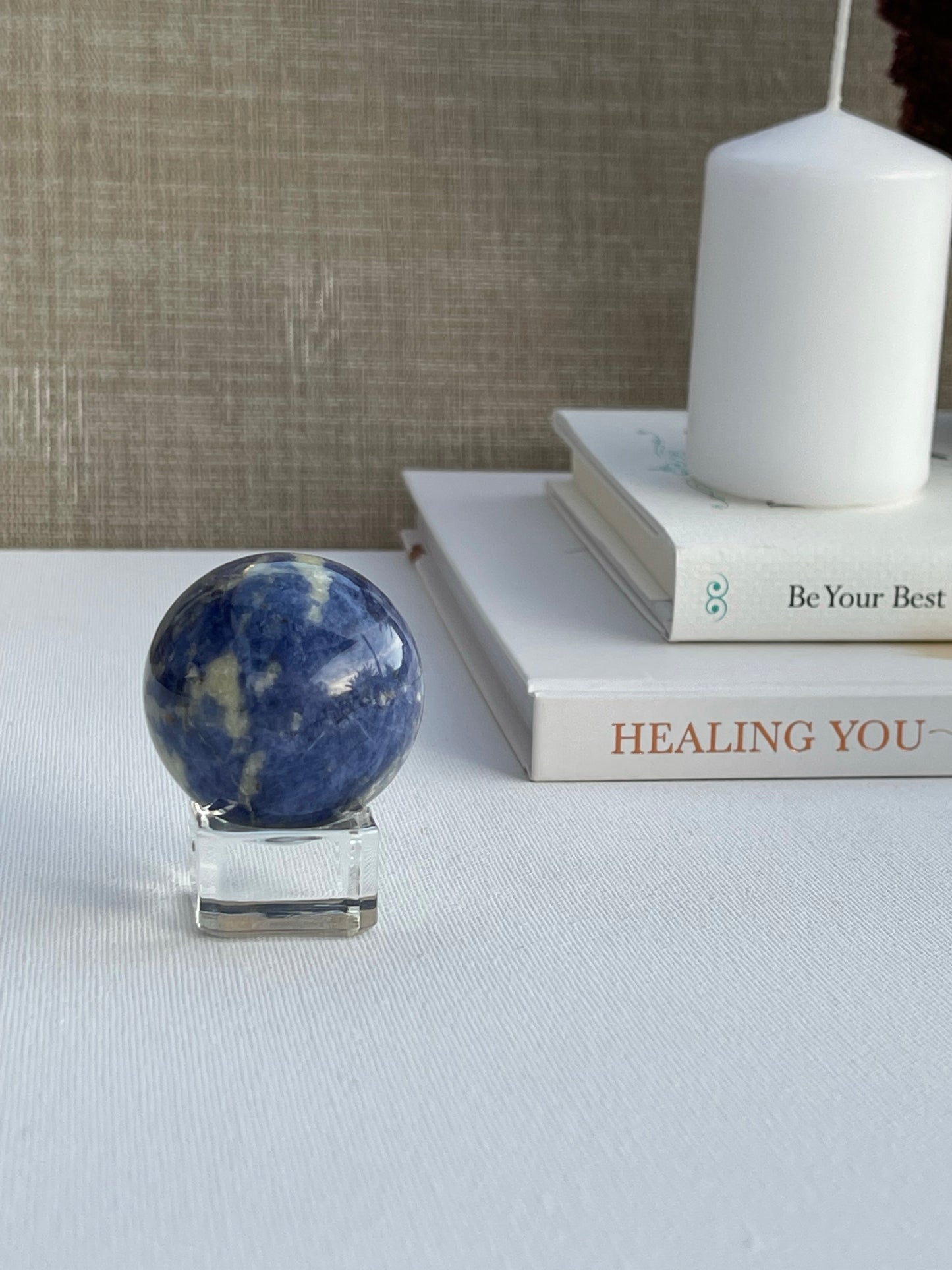 Sodalite Spheres || Clarity