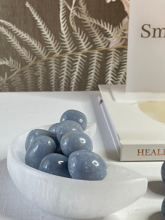 Angelite Tumble || Higher Self