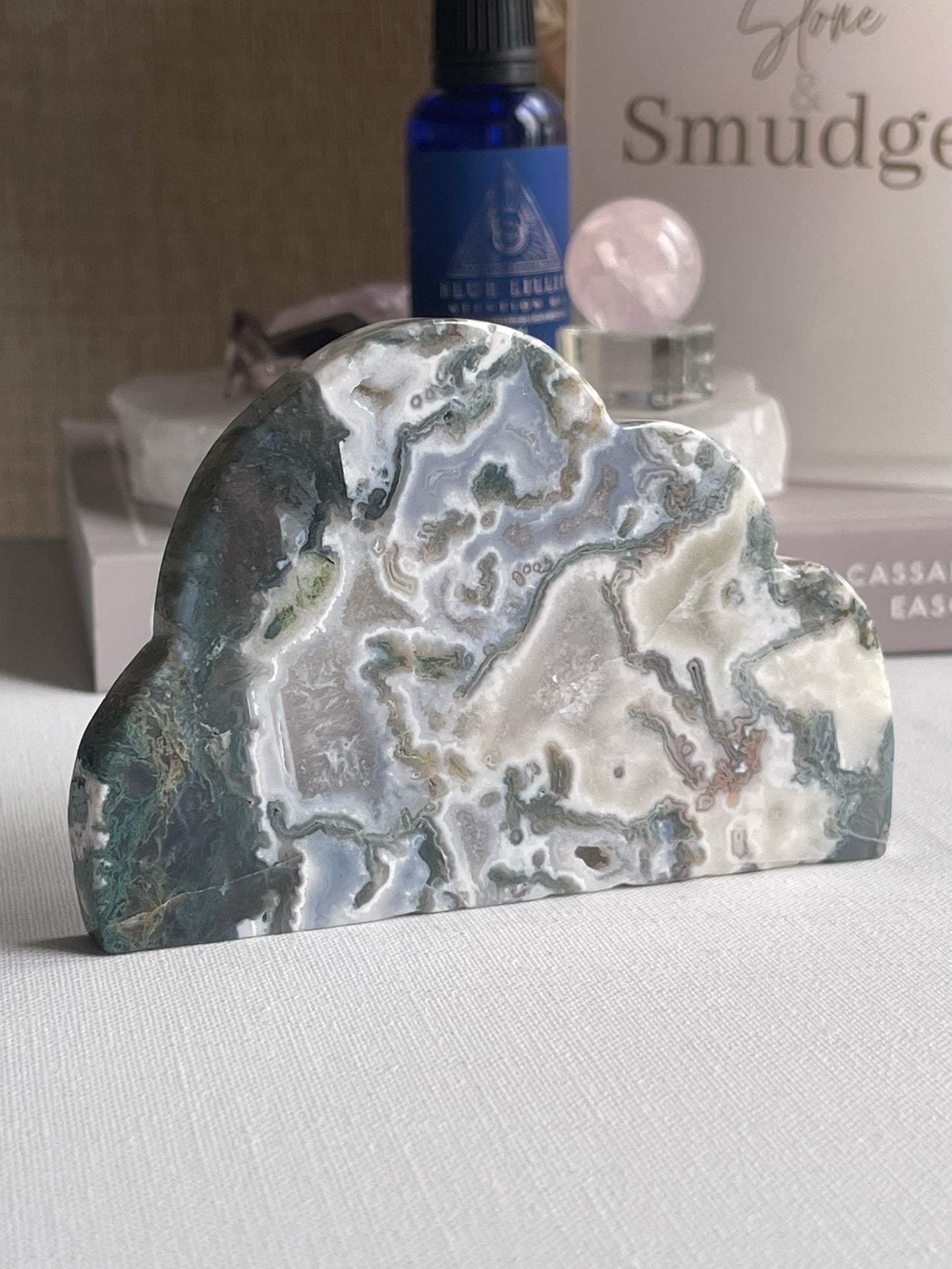 Moss Agate Clouds || New Beginnings