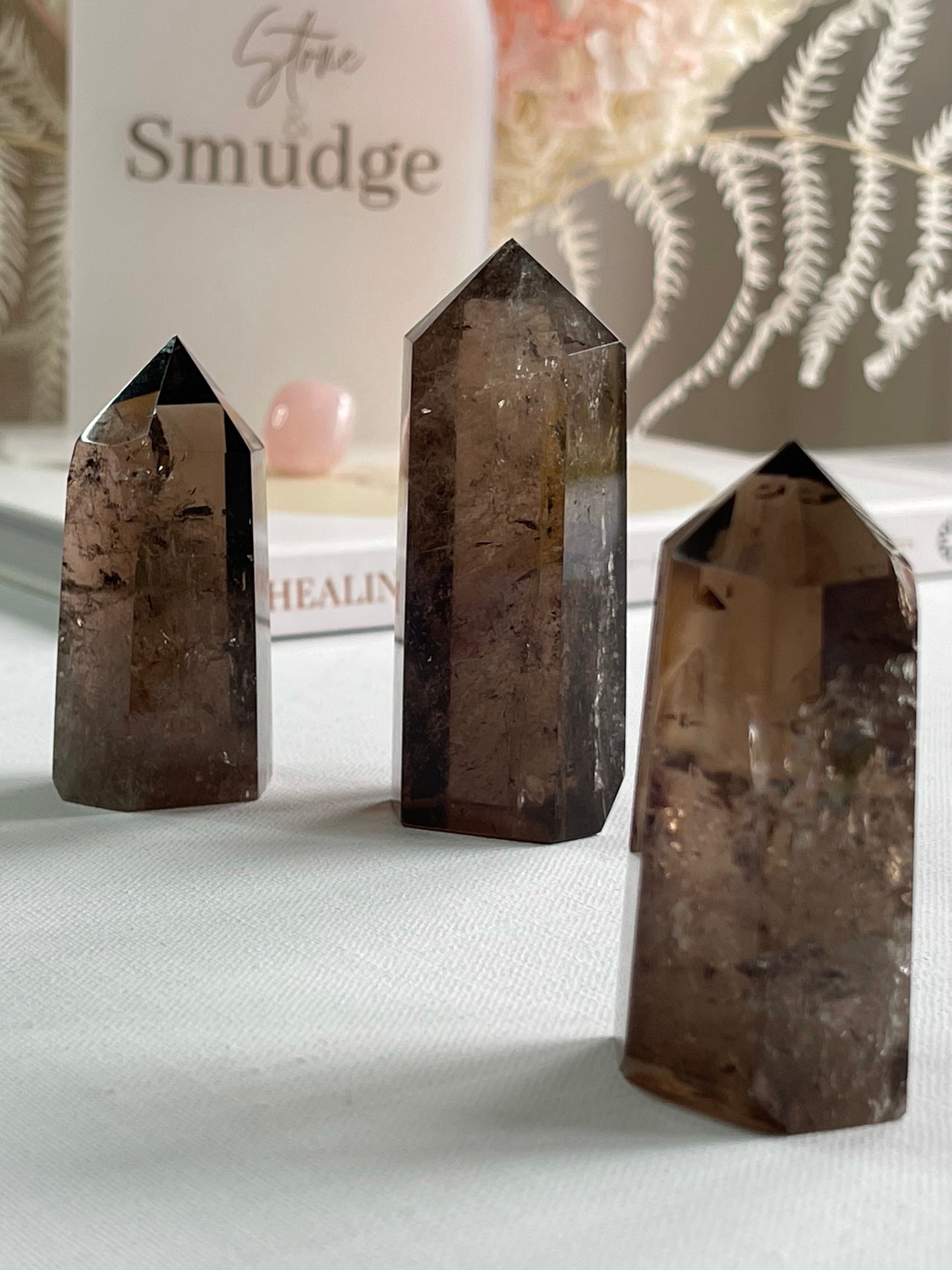 Smoky Quartz Points || Grounding