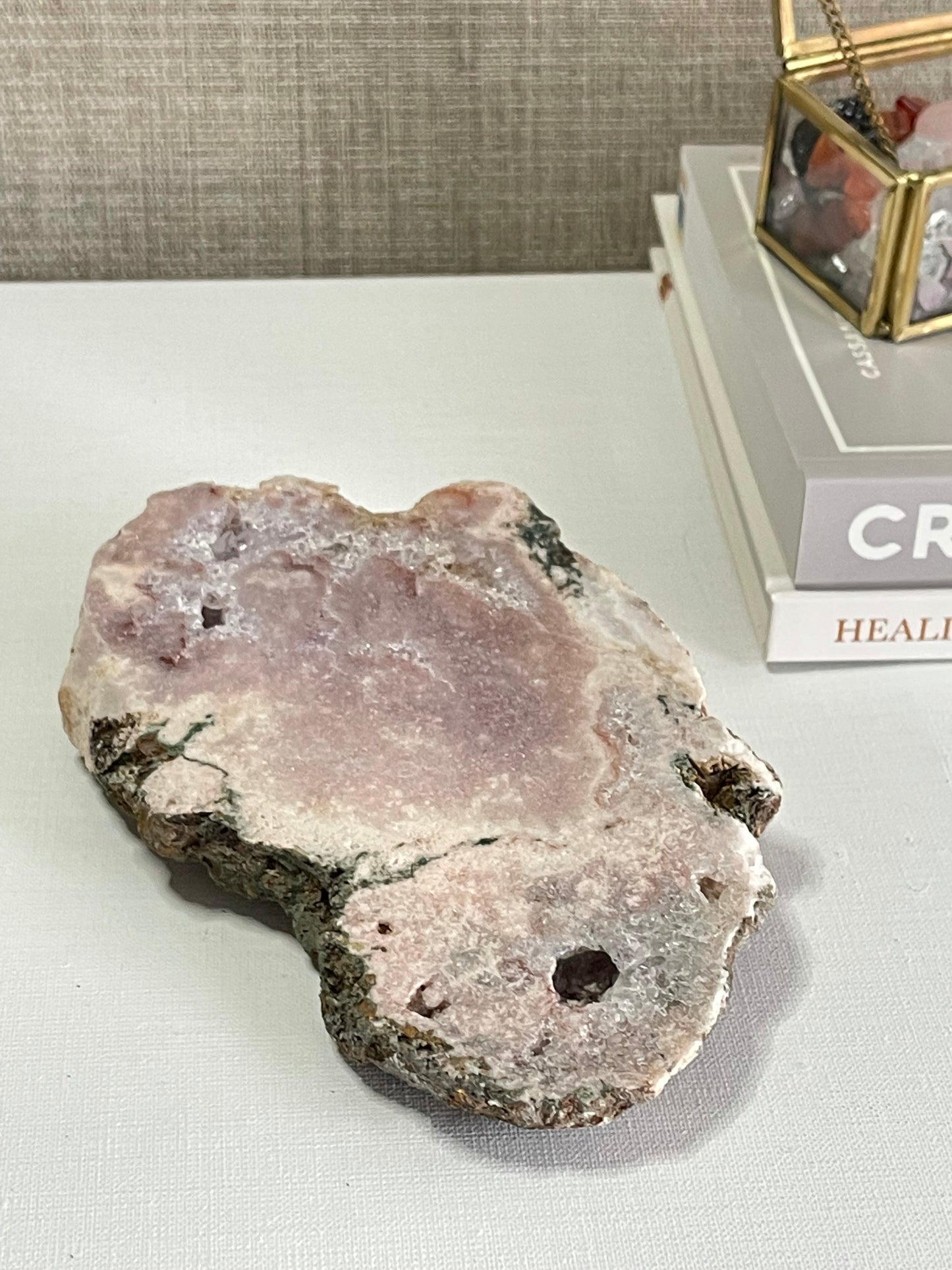 Pink Amethyst Slab (0.646g) || Divine Love