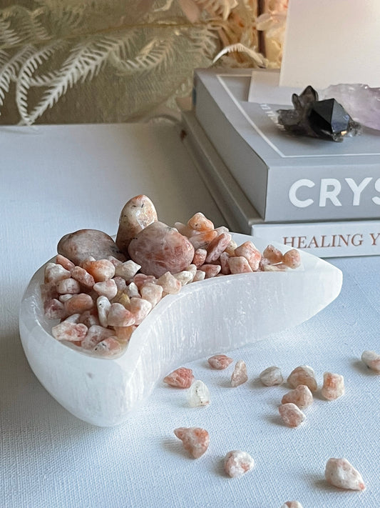 Sunstone Crystal Chips (.100g) || Luck