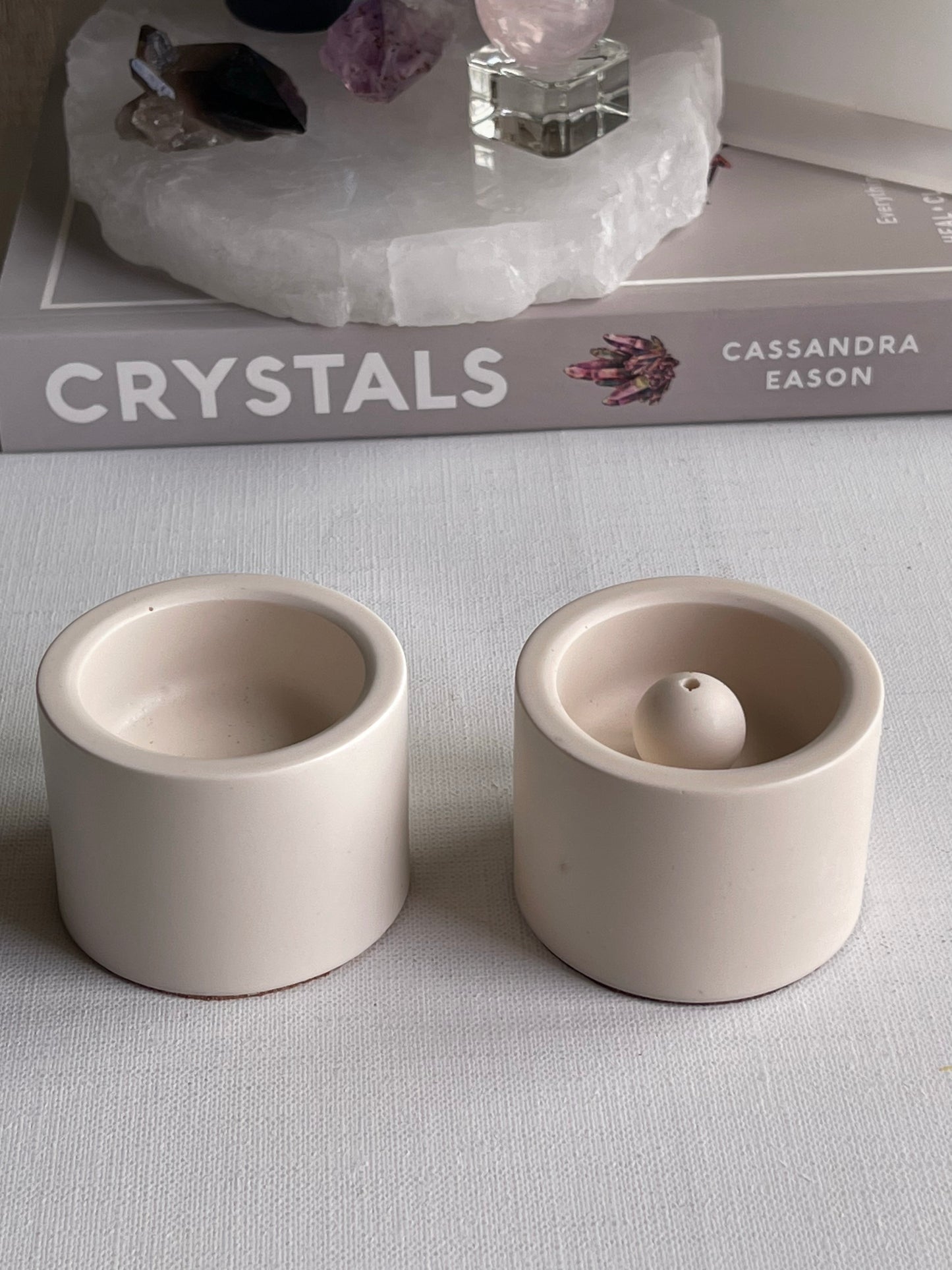 Mini Round Incense Holder || Terrazzeco