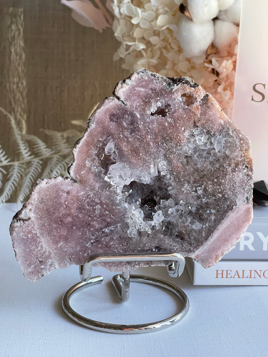 Pink Amethyst Slab (0.388g) || Divine Love
