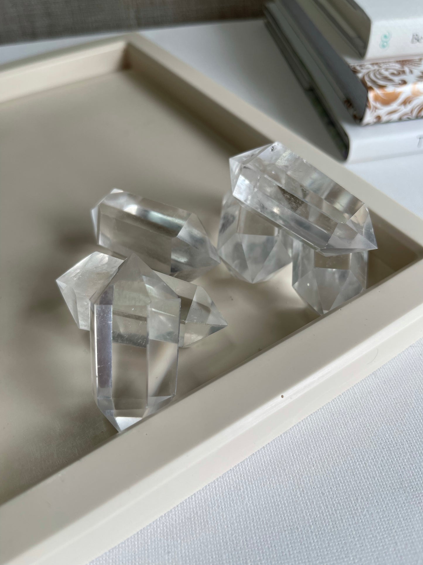 Clear Quartz Double Terminated Mini Point || Healing