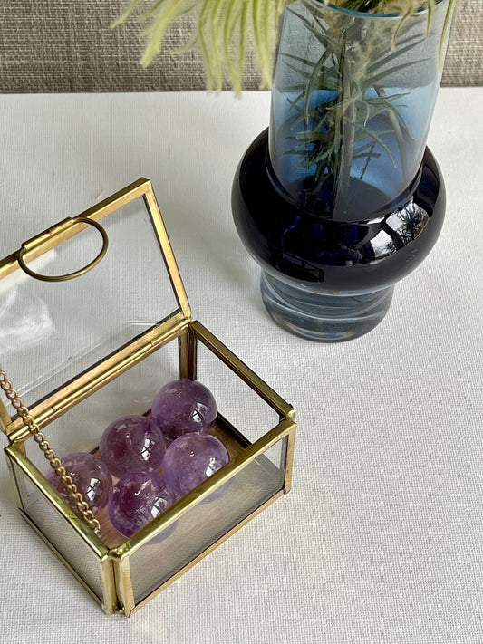 Amethyst Mini Spheres || Balance