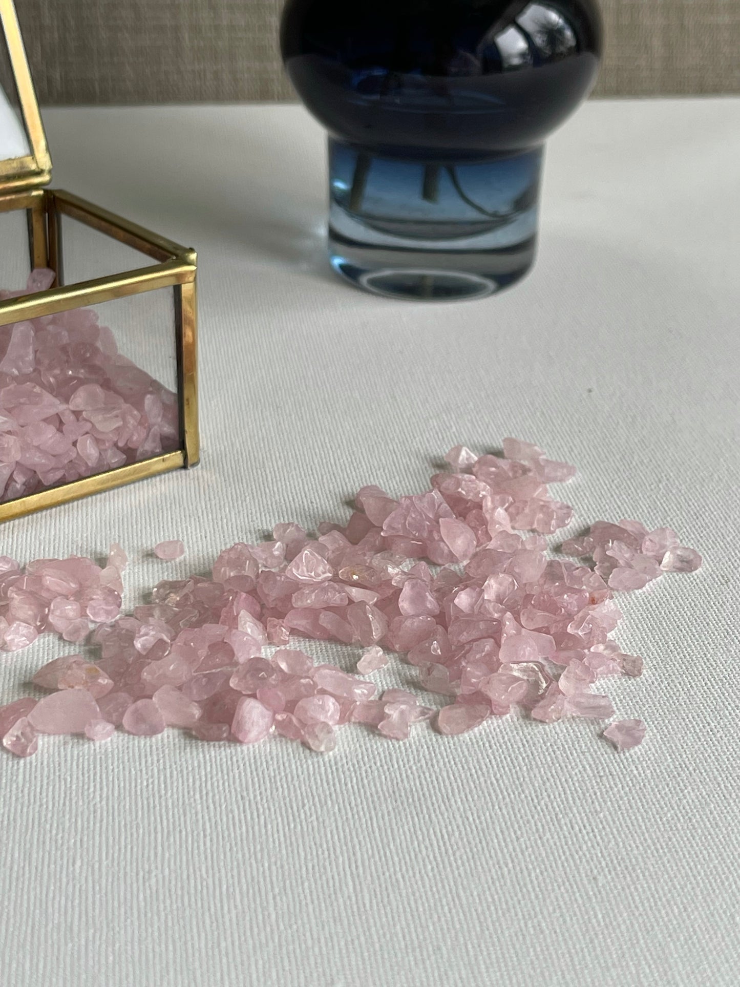 Rose Quartz Chips (100g) || Unconditional Love