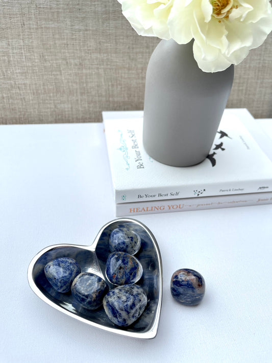 Sodalite Tumble || Clarity