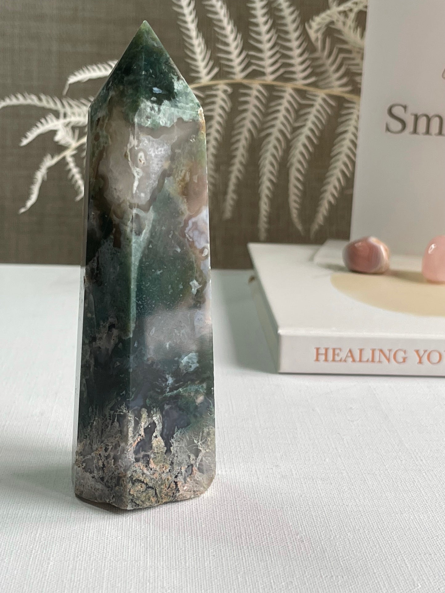 Moss Agate Points || New Beginnings