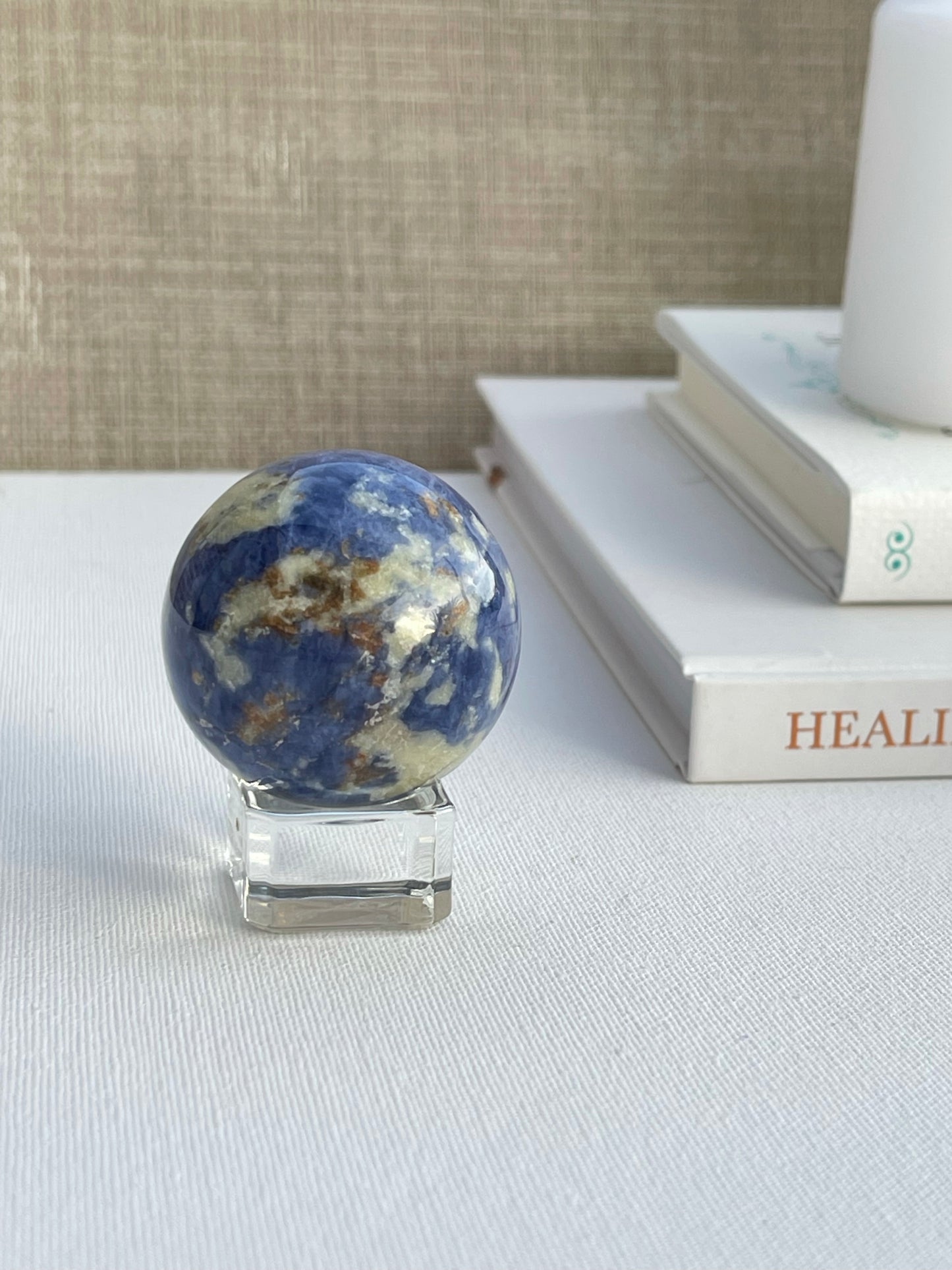 Sodalite Spheres || Clarity