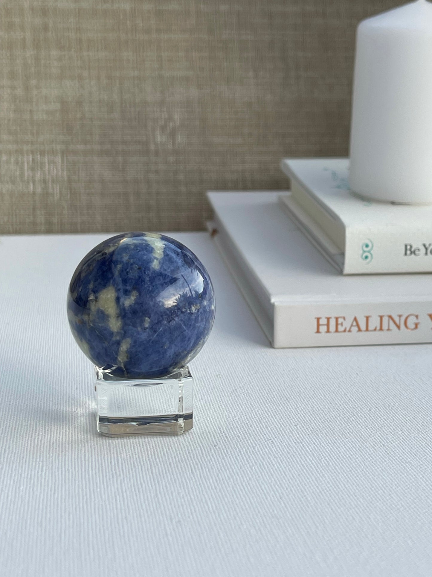 Sodalite Spheres || Clarity
