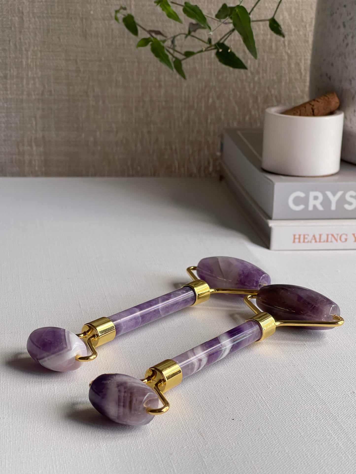 Crystal Face Roller || Massage Tool