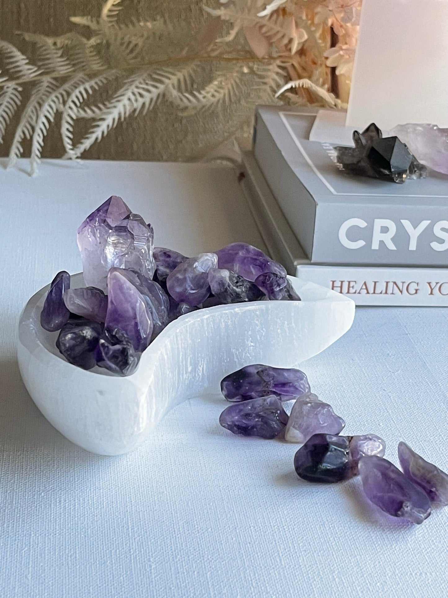 Amethyst Rough Large Chips (.100g) || Balance
