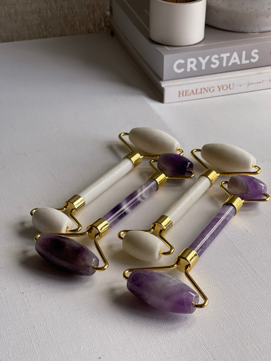 Crystal Face Roller || Massage Tool