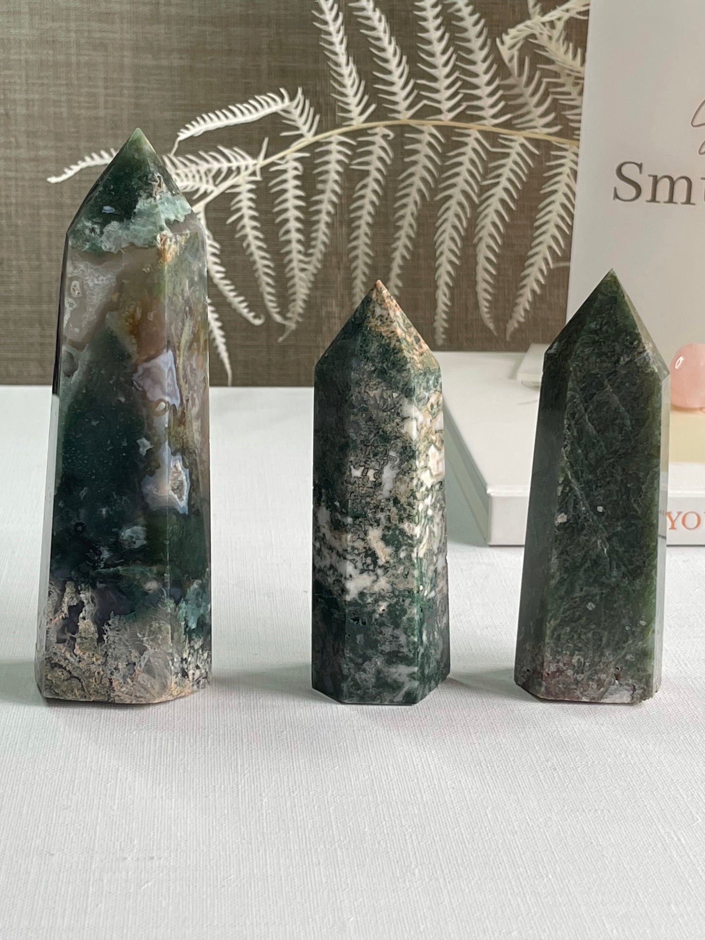 Moss Agate Points || New Beginnings