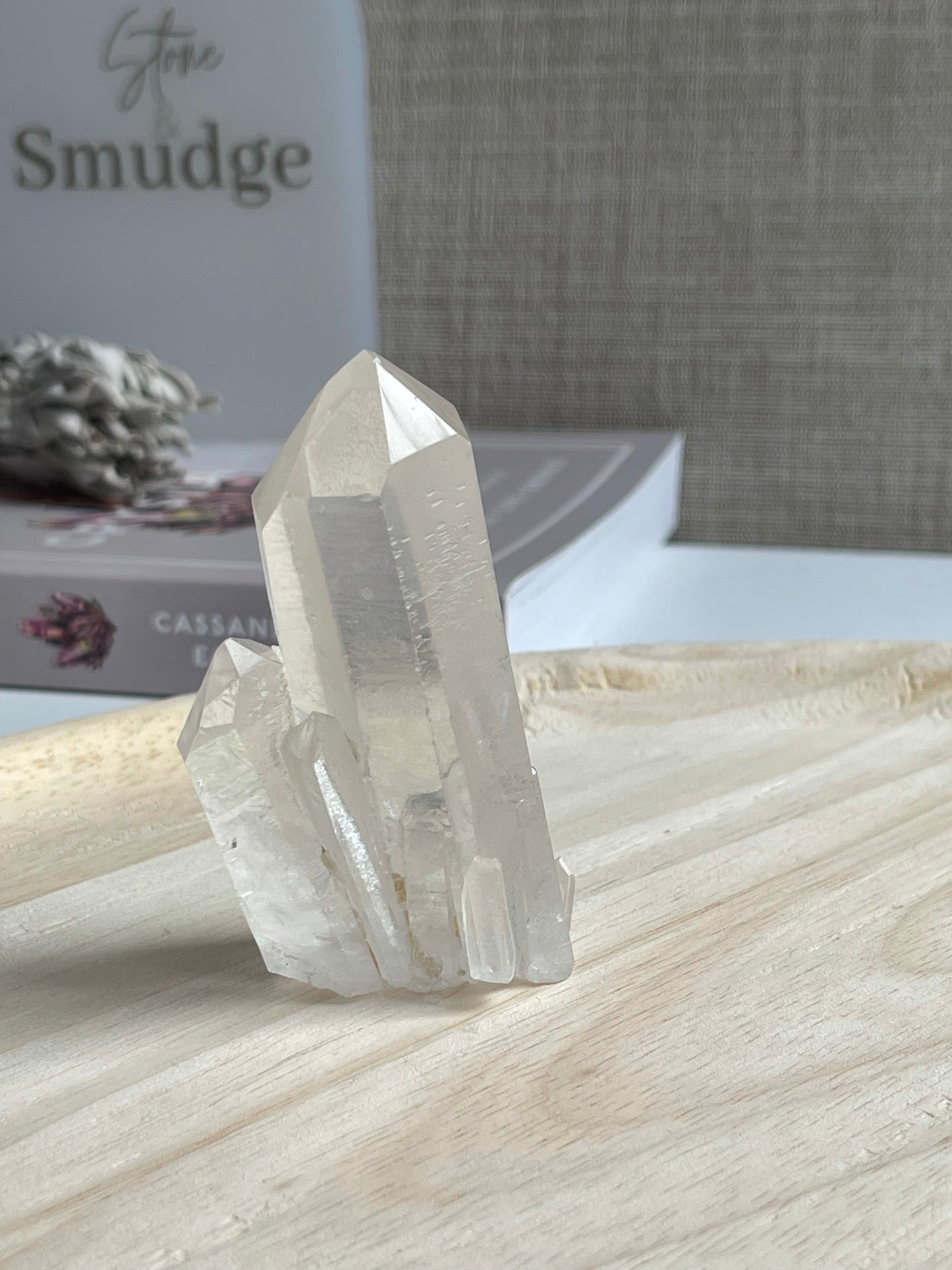 Clear Quartz Cluster (0.130g) || Healing