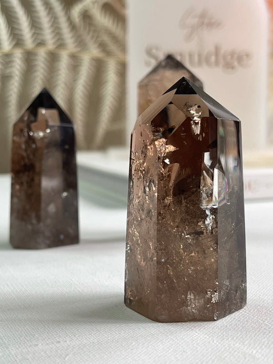 Smoky Quartz Points || Grounding