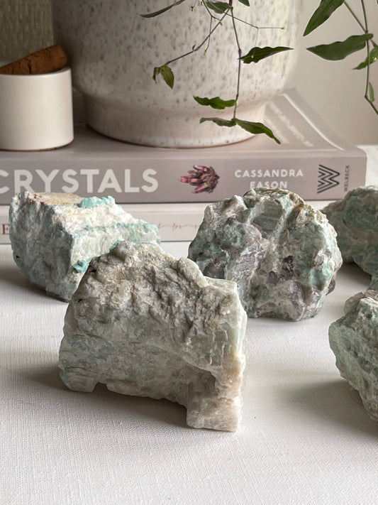 Amazonite Raw || Courage