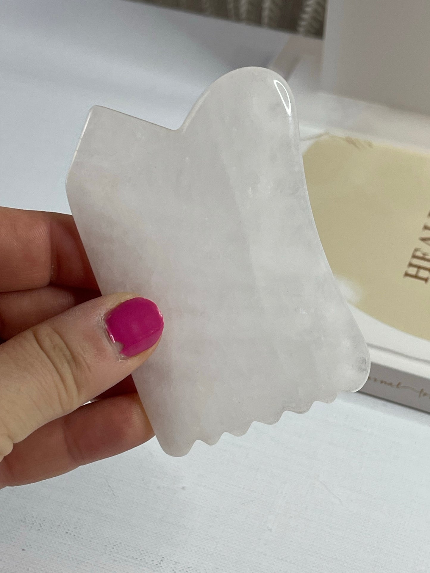 Crystal Gua Sha || Massage Tool