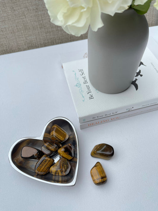 Tigers Eye Gold Tumble || Focus