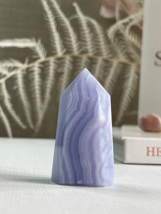 Blue Lace Agate Points || Hope