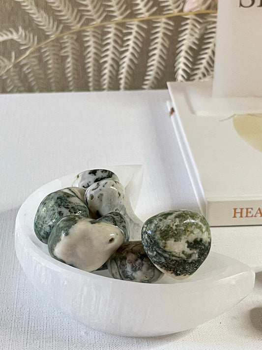 Tree Agate Tumbles || Inner Peace