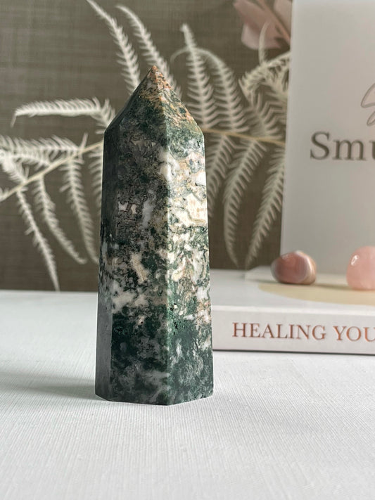 Moss Agate Points || New Beginnings
