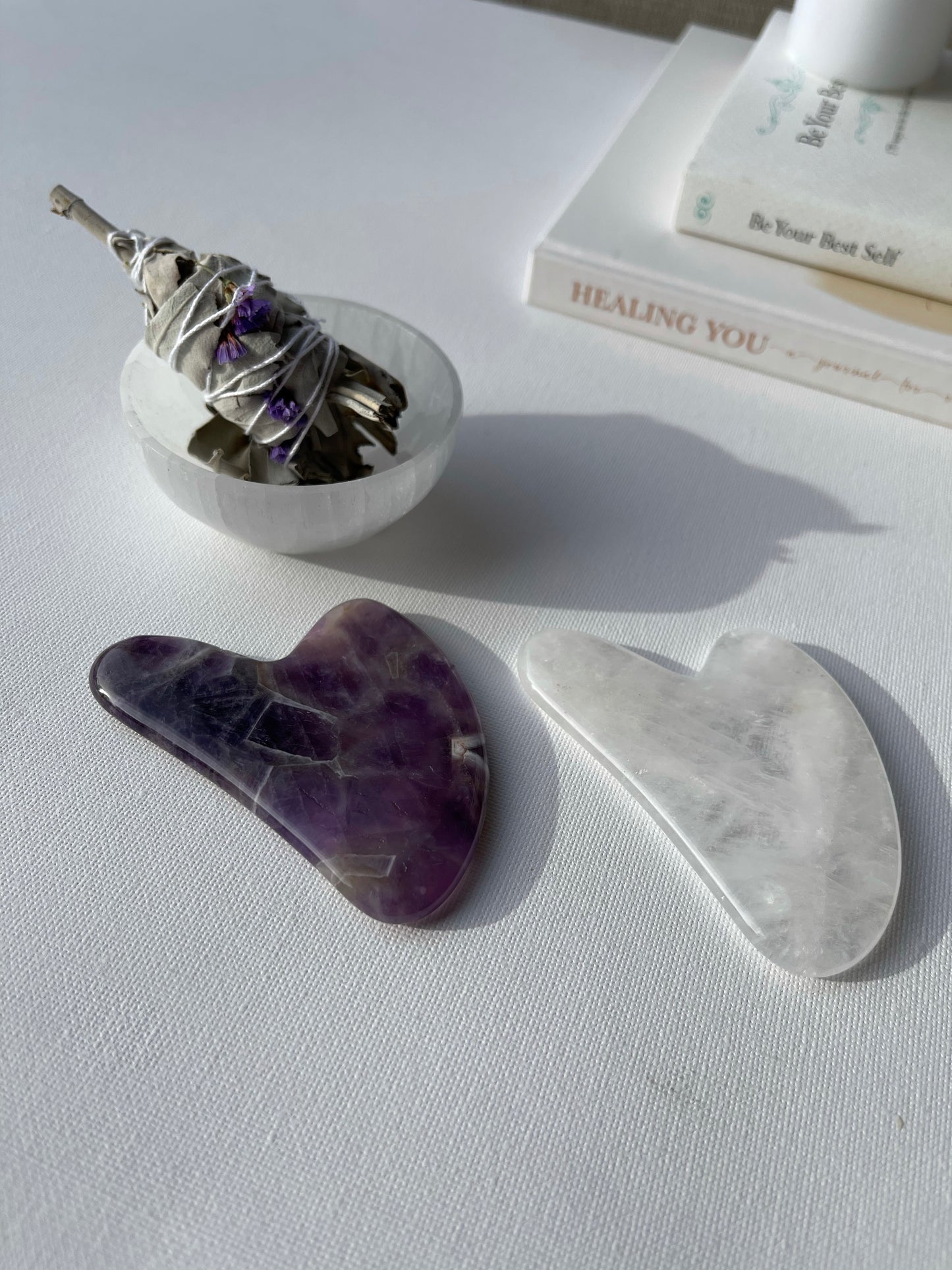 Crystal Gua Sha || Massage Tool