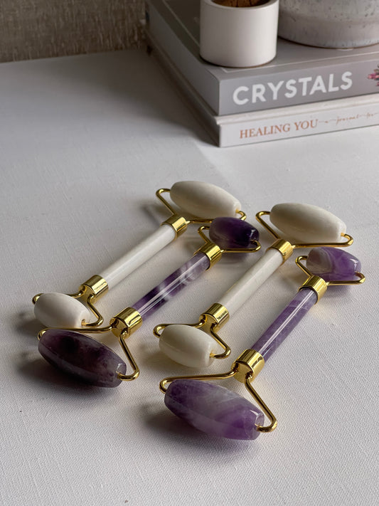 Crystal Face Roller || Massage Tool