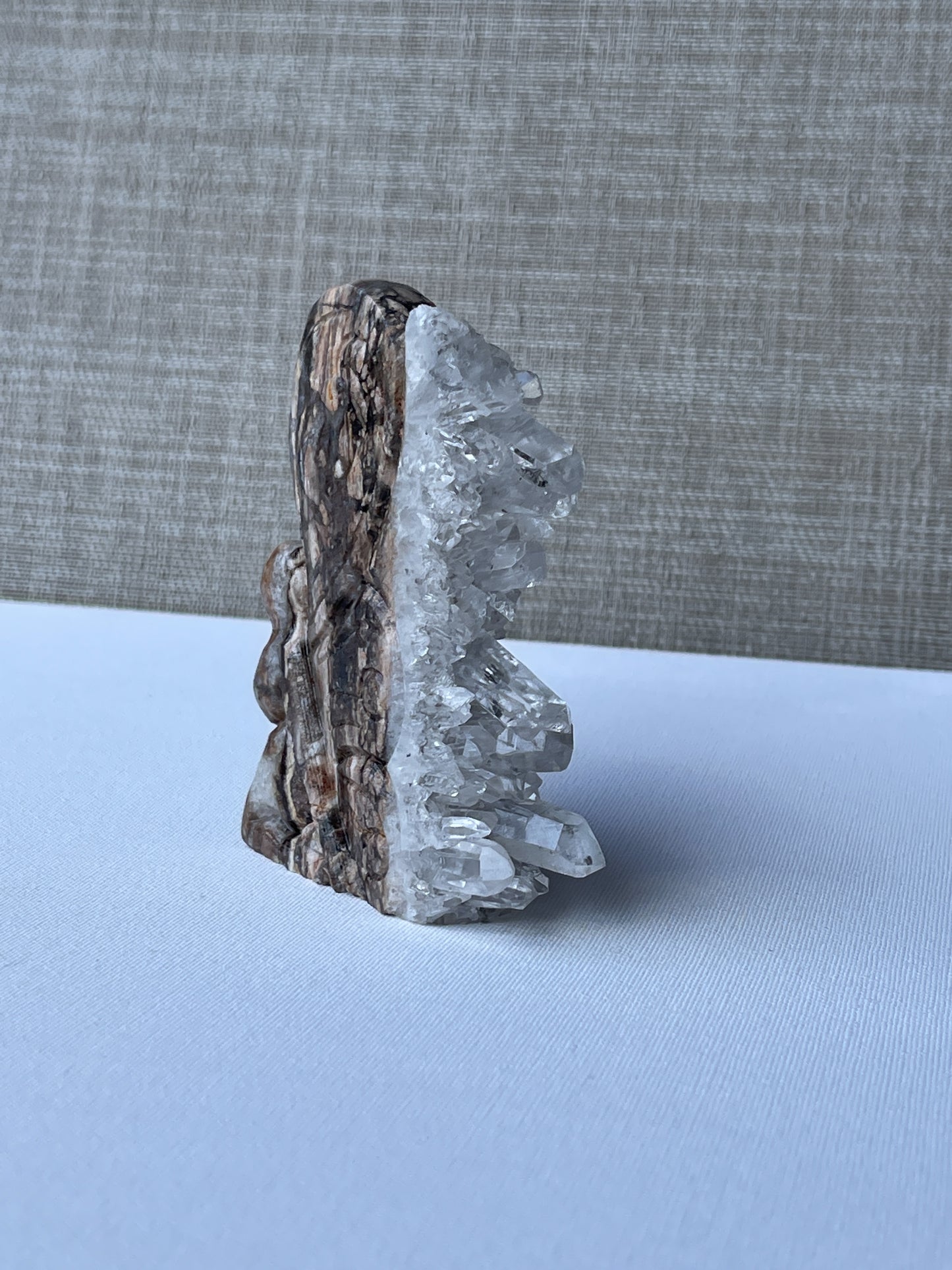 Clear Quartz Cluster Carving || Butterfly 2