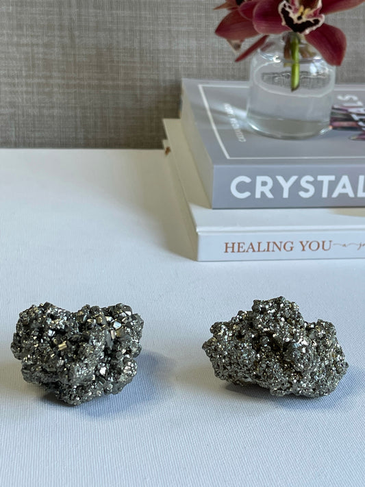 Pyrite Cluster (.125g) || Wealth