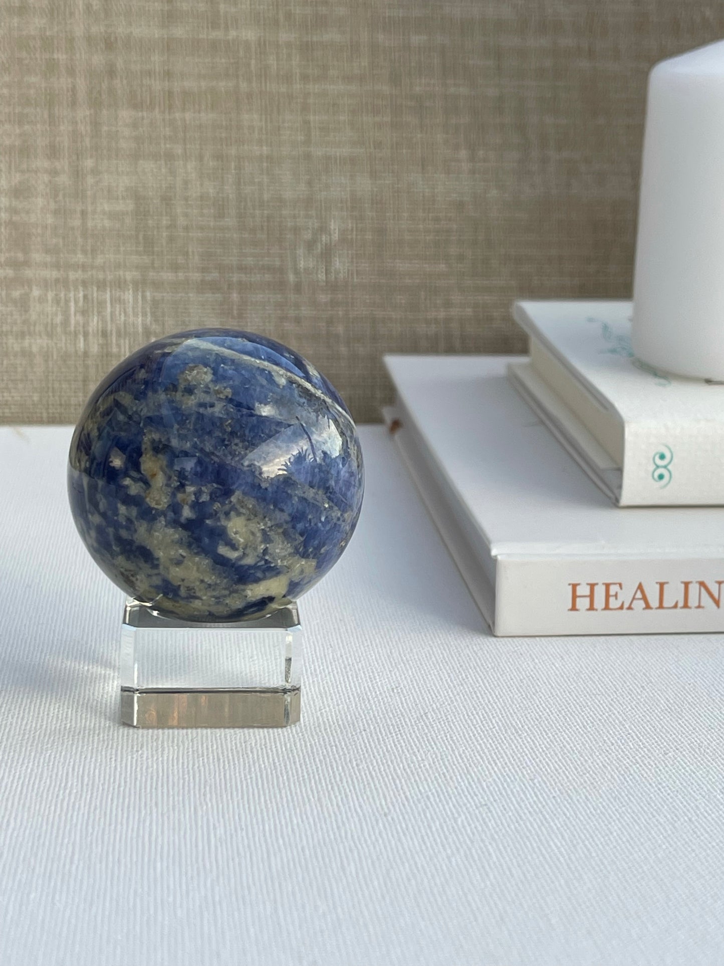Sodalite Spheres || Clarity