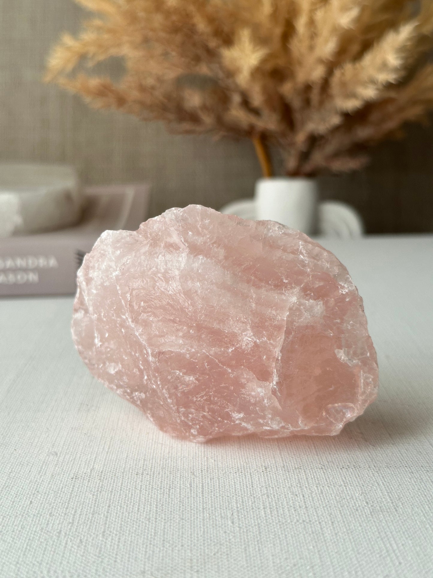 Rose Quartz Raw || Unconditional Love