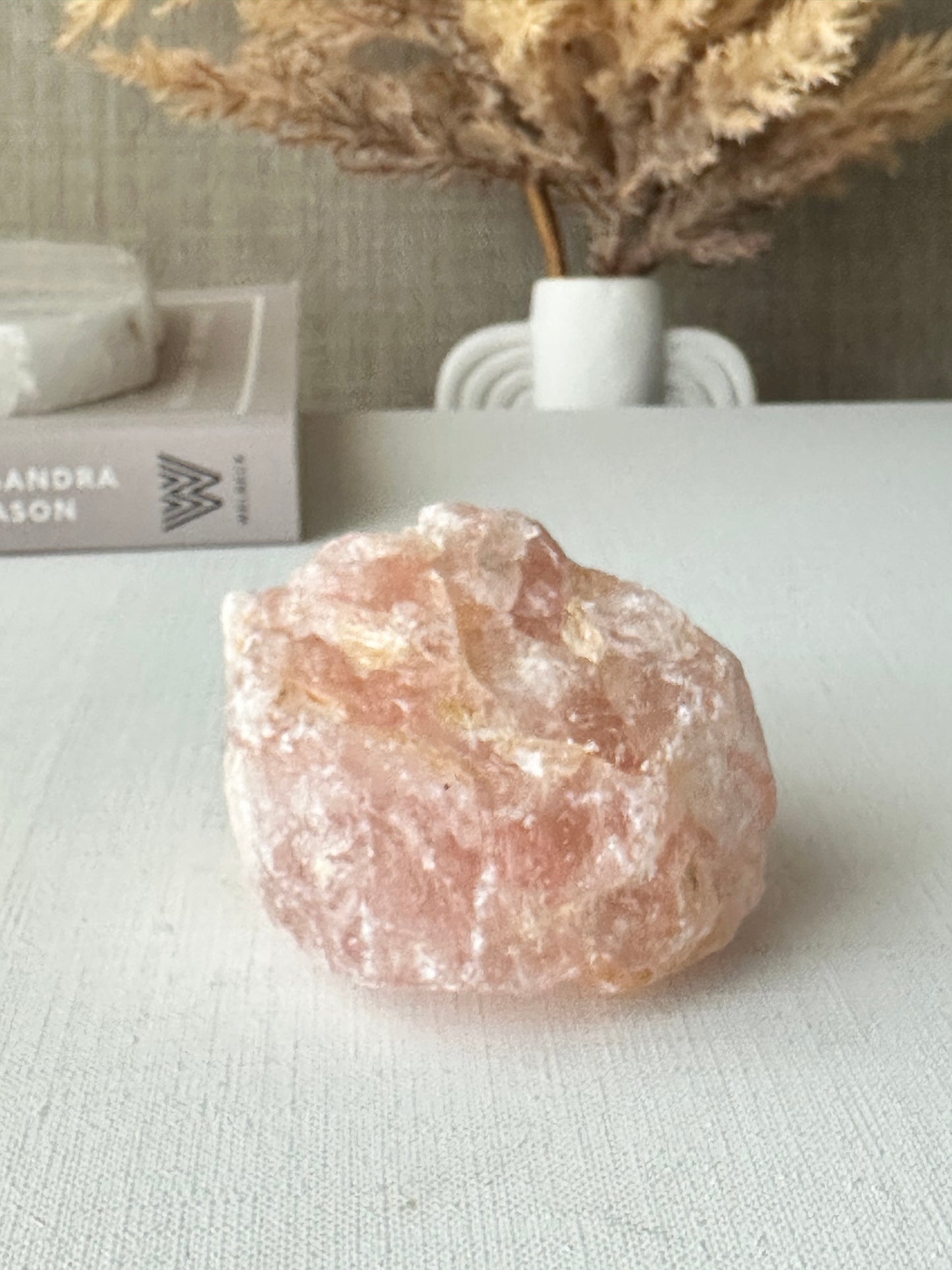 Rose Quartz Raw || Unconditional Love