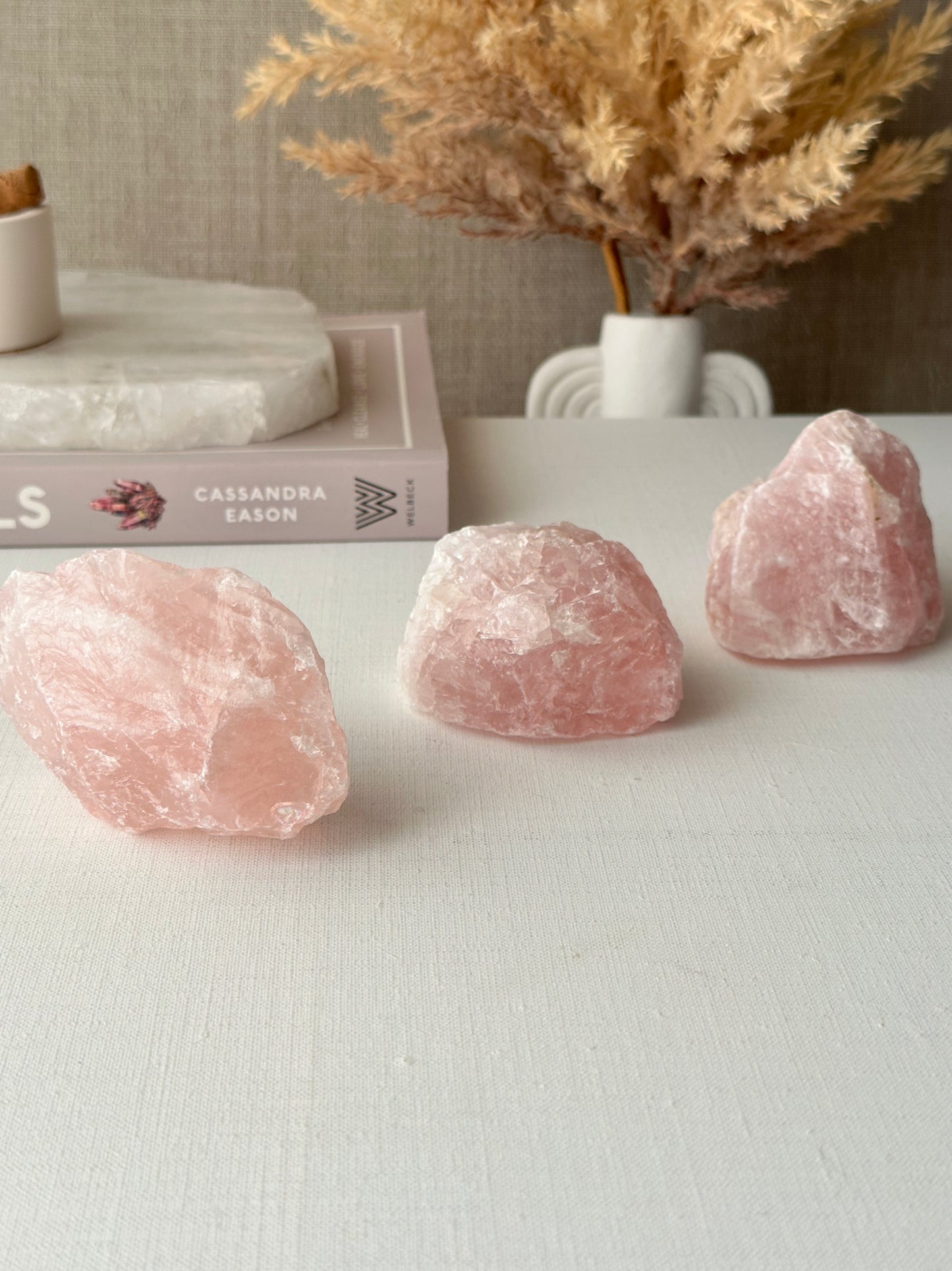 Rose Quartz Raw || Unconditional Love