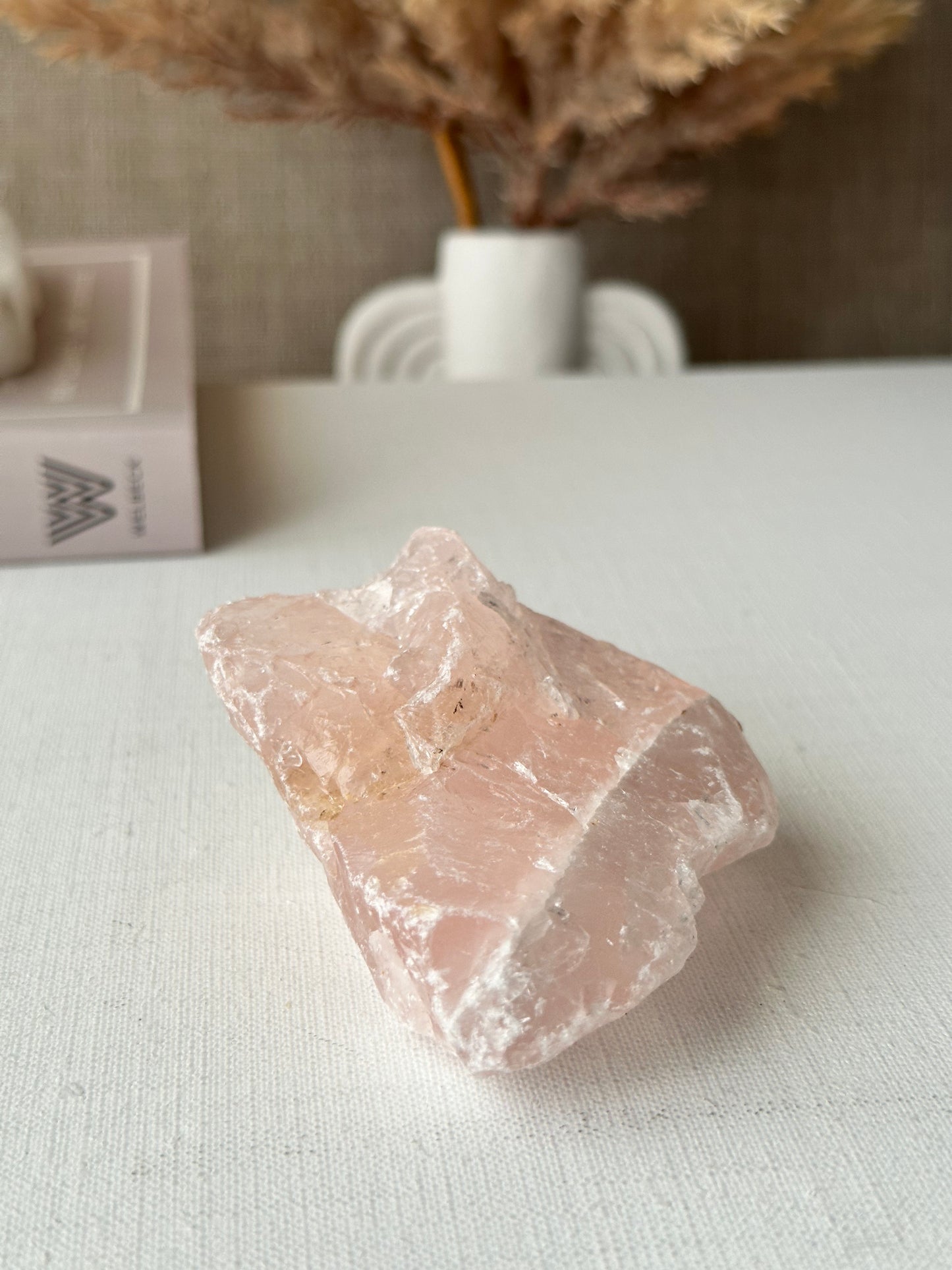 Rose Quartz Raw || Unconditional Love