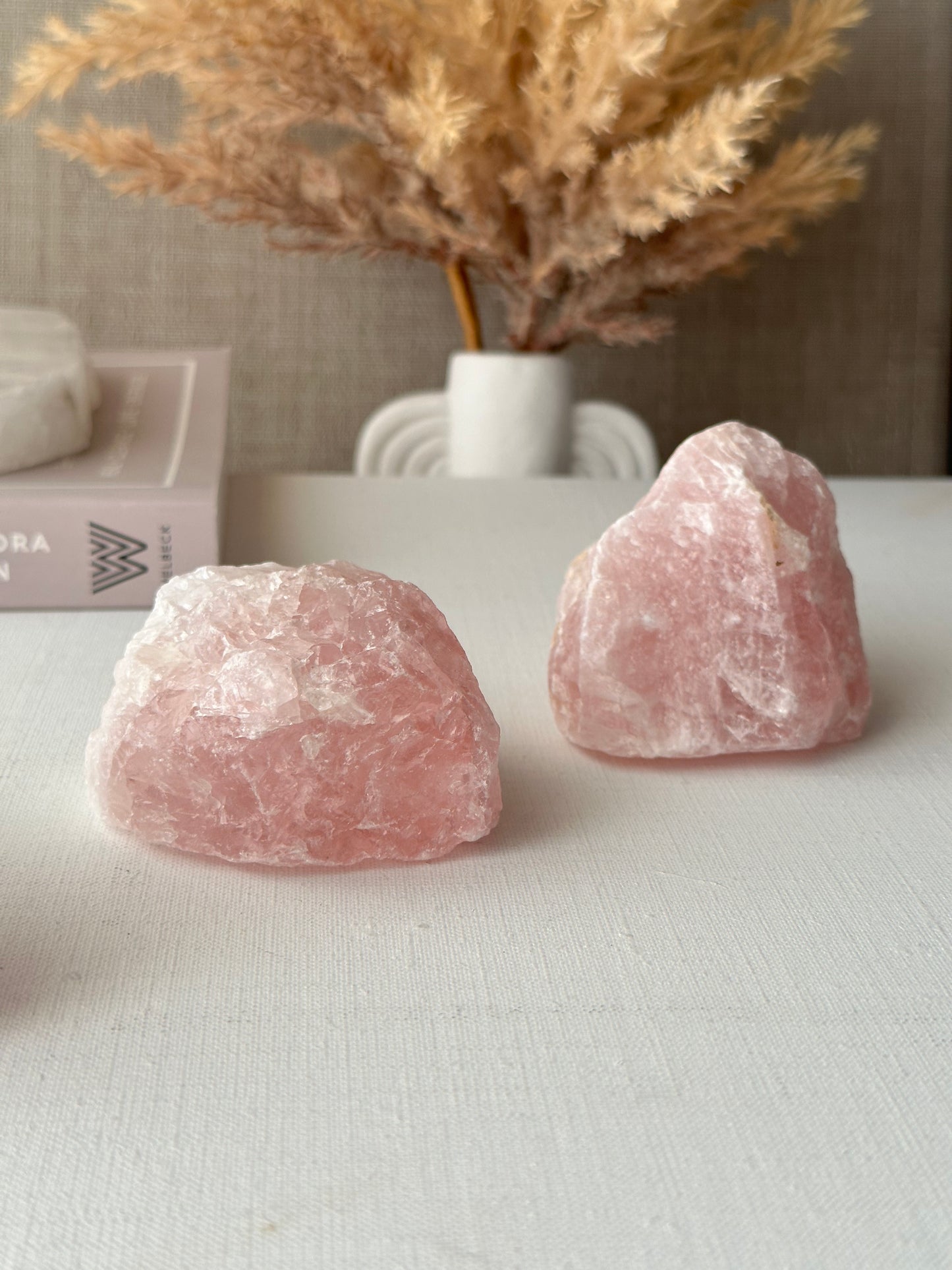 Rose Quartz Raw || Unconditional Love