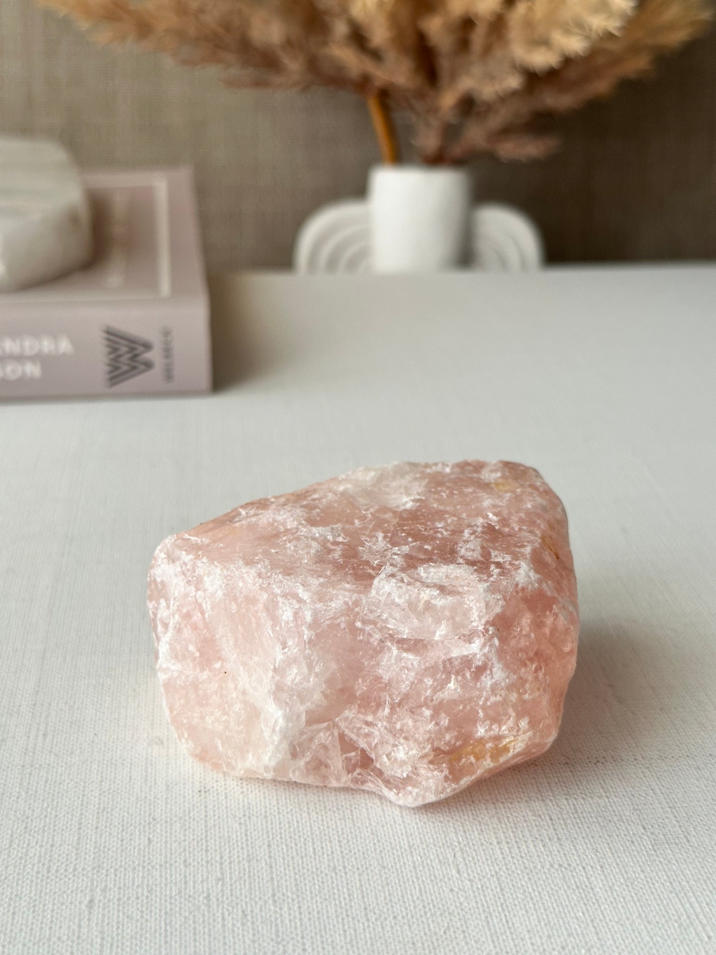 Rose Quartz Raw || Unconditional Love