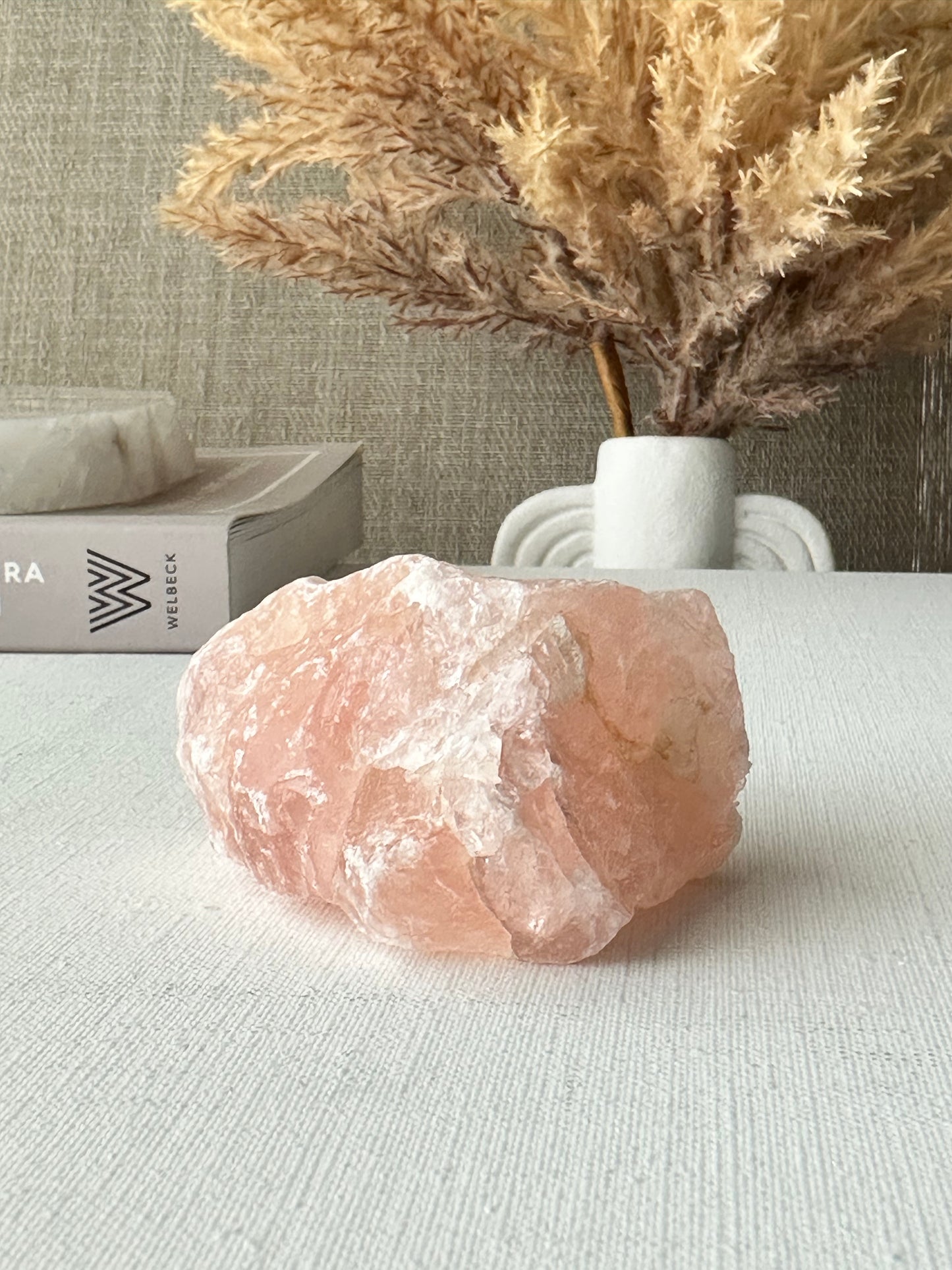 Rose Quartz Raw || Unconditional Love