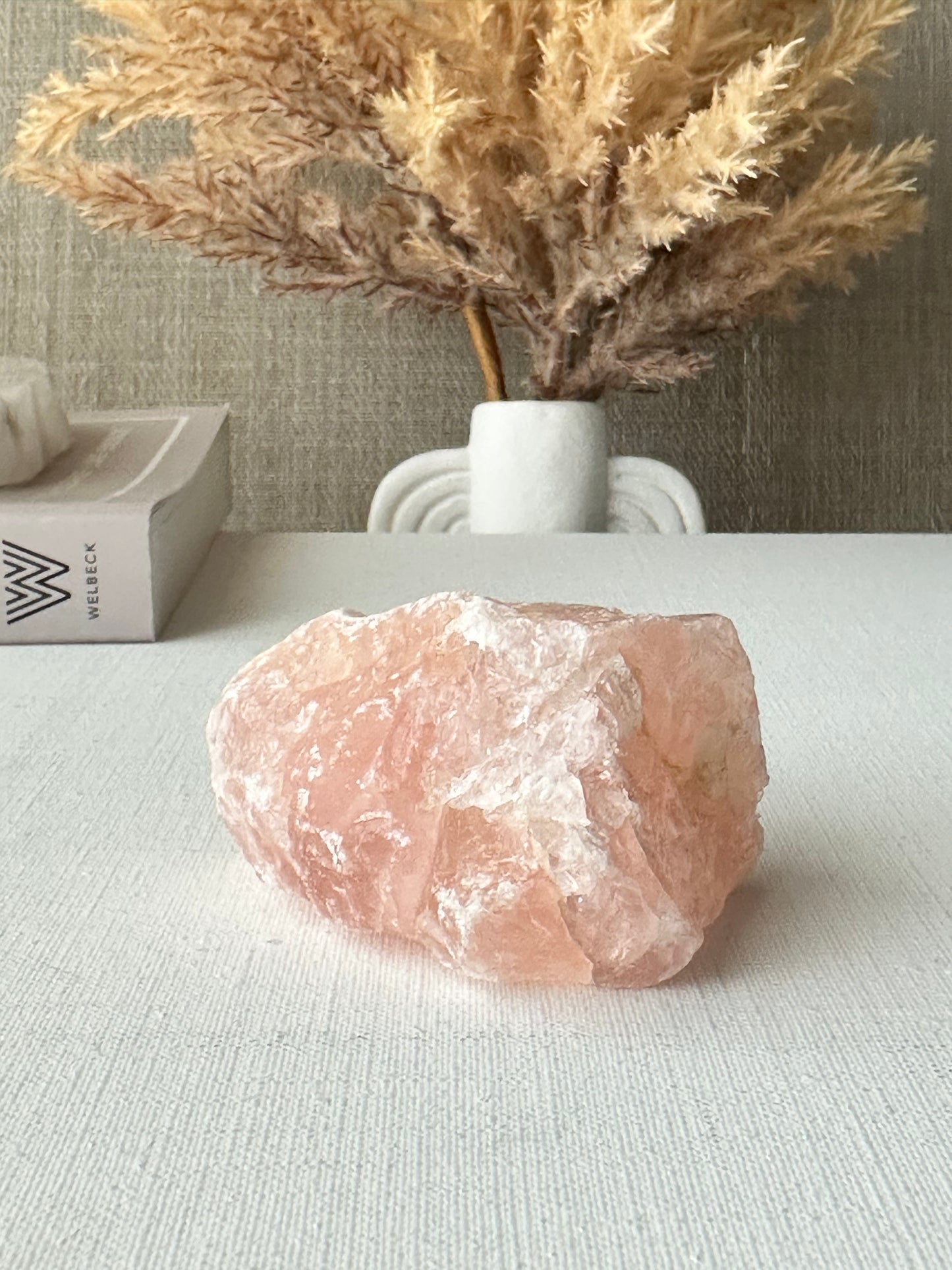 Rose Quartz Raw || Unconditional Love