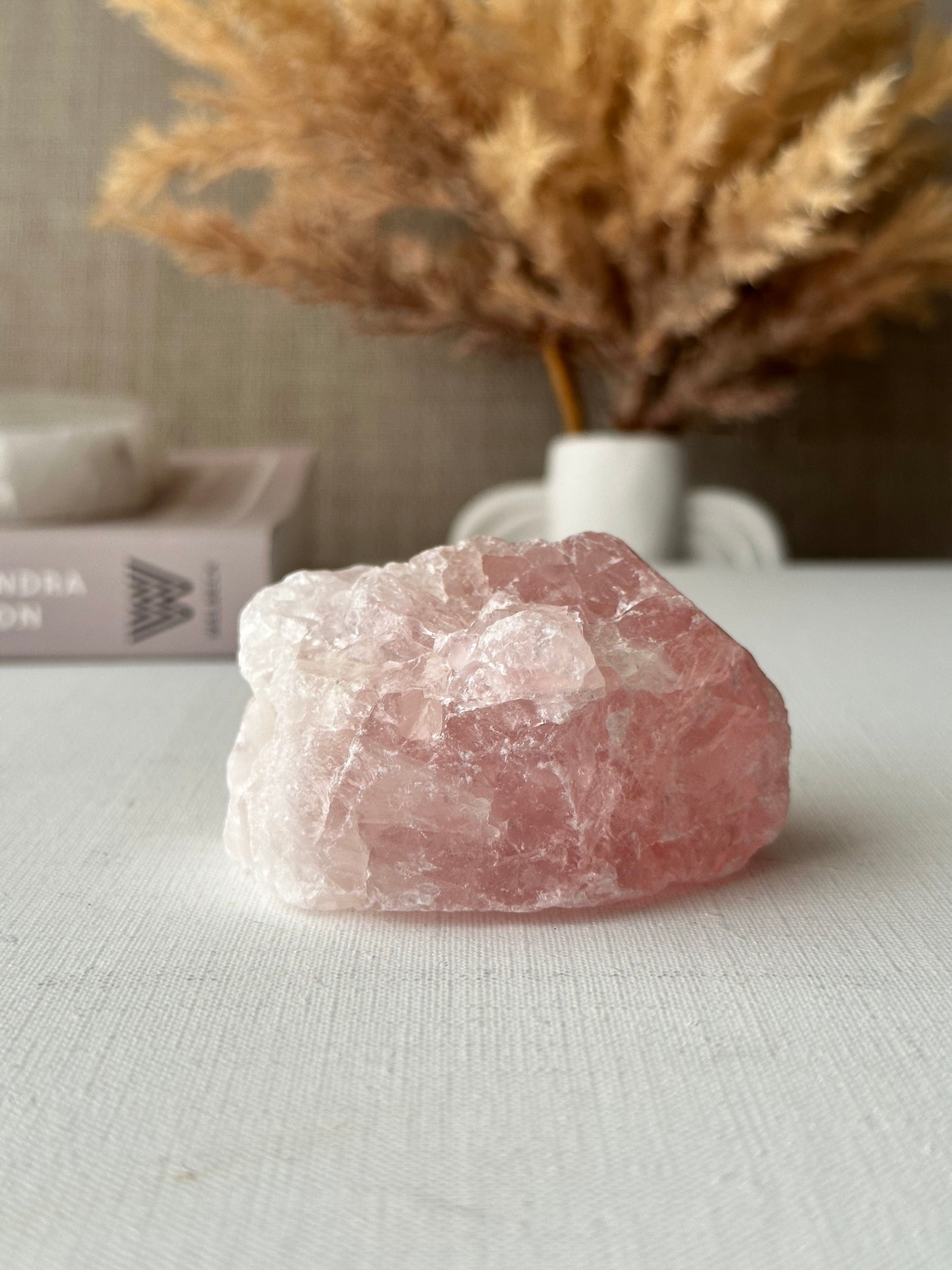 Rose Quartz Raw || Unconditional Love