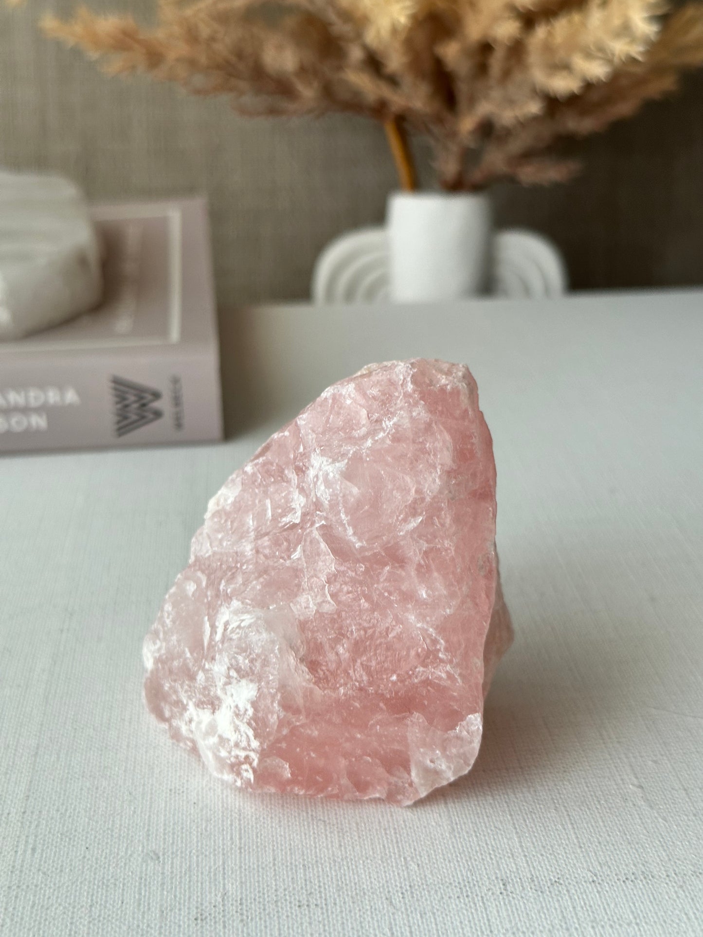 Rose Quartz Raw || Unconditional Love