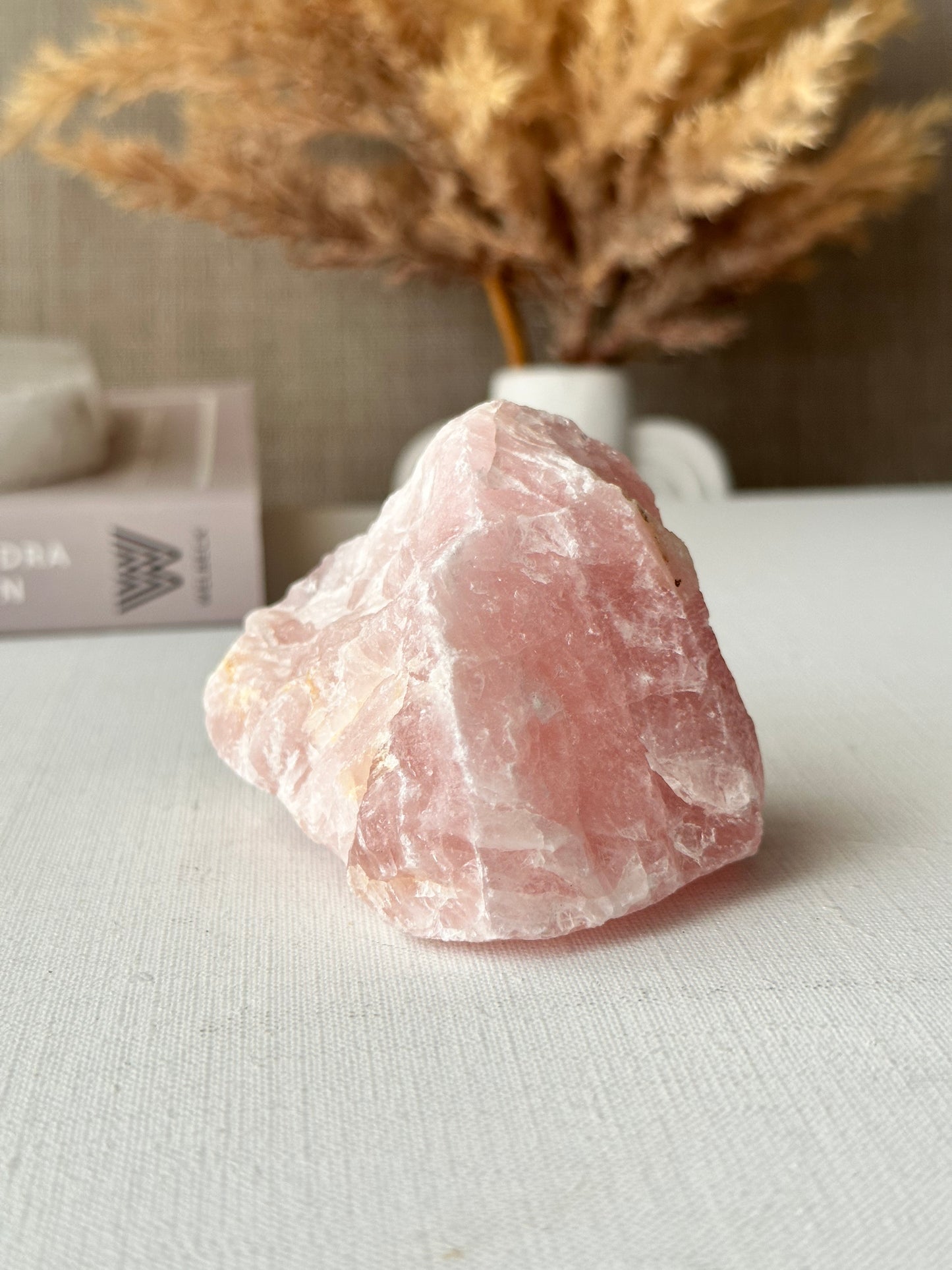 Rose Quartz Raw || Unconditional Love